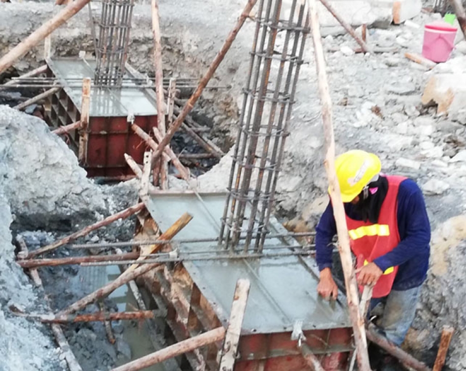 งานฐานรากและงานตอม่อ